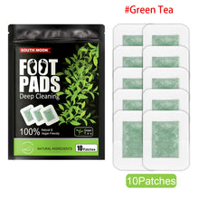 Load image into Gallery viewer, Cleansing Herbal Deep Foot Pad Detox Foot Patches Pad Lavender Stress Relief Deep Sleep Body Toxins Feet Slimming Foot Pads