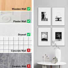 Load image into Gallery viewer, 30Sets 20LB Golden Heavy Duty Picture Hangers with Nails Photo Frame Hooks Drywall Oil Painting Mirror Picture Hanging Hook