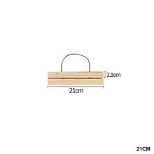 Load image into Gallery viewer, Magnetic Poster Hanger Frame Pine Wood Hanger Frame Natural Painting Photo Frame Canvas Wall Art Craft Frame Art Hanger