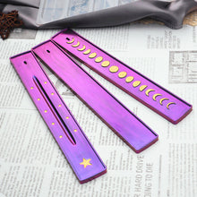 Load image into Gallery viewer, Silicone Moon Phase Star Incense Line Board Mold DIY Crystal Resin Mould Mirror Gel Joss Stick Holder Craft Mold Eposy Tools Accessories
