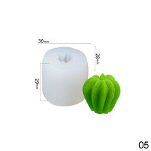 Load image into Gallery viewer, DIY Succulent Candle Silicone Mold Succulent Plants Resin Gypsum Figurine Mould Handmade Desk Decoration Ornament Craft Mold Eposy Tools Accessories