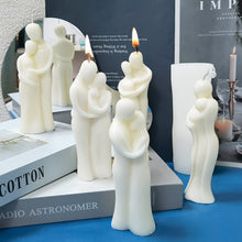 Load image into Gallery viewer, DIY 3D Romantic Couple Portrait Lovers Silicone Candle Mold Carving Art Aromatherapy Plaster Home Decoration Mold Wedding Gift