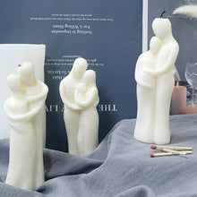 Load image into Gallery viewer, DIY 3D Romantic Couple Portrait Lovers Silicone Candle Mold Carving Art Aromatherapy Plaster Home Decoration Mold Wedding Gift