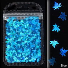 Load image into Gallery viewer, 2g Maple Leaves Sequins Epoxy Resin Fillers DIY Decoration Leaf Fillling Crafts Nails Art Decoative Glitter Paillette