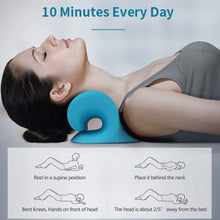 Load image into Gallery viewer, Massage Neck Shoulder Sleep Aid Neck Traction Therapy Relaxer Pillow For Protect Cervical Spine Pain Relief