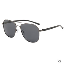 Load image into Gallery viewer, Men Cool Outdoor Polarizing Sunglasses Double Beam Aviator Glasses Retro Trend Safety Drive Sun Glasses
