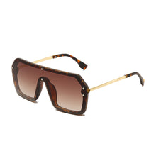 Load image into Gallery viewer, Newly Outdoor Sunglasses Large Frame Square UV400 Male Female Sun Glasses Fashion One-piece Eyewear