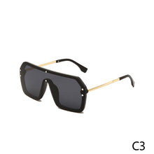Load image into Gallery viewer, Newly Outdoor Sunglasses Large Frame Square UV400 Male Female Sun Glasses Fashion One-piece Eyewear