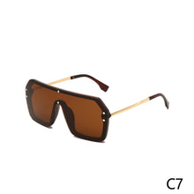 Load image into Gallery viewer, Newly Outdoor Sunglasses Large Frame Square UV400 Male Female Sun Glasses Fashion One-piece Eyewear