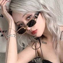 Load image into Gallery viewer, Trend Retro Women Sunglasses Ultraviolet-proof Clear Vision Cool Multicolor Rectangle Travel Outdoor Glasses