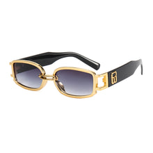 Load image into Gallery viewer, Trend Retro Women Sunglasses Ultraviolet-proof Clear Vision Cool Multicolor Rectangle Travel Outdoor Glasses