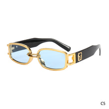 Load image into Gallery viewer, Trend Retro Women Sunglasses Ultraviolet-proof Clear Vision Cool Multicolor Rectangle Travel Outdoor Glasses
