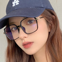 Load image into Gallery viewer, Fashion Frosted Multicolor Glasses Anti Blue Light Blocking Lens Square Frame Eye Protection Eyeglasses Women Men