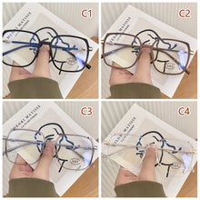 Load image into Gallery viewer, Fashion Frosted Multicolor Glasses Anti Blue Light Blocking Lens Square Frame Eye Protection Eyeglasses Women Men