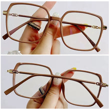 Load image into Gallery viewer, Fashion Frosted Multicolor Glasses Anti Blue Light Blocking Lens Square Frame Eye Protection Eyeglasses Women Men