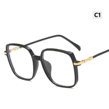 Load image into Gallery viewer, Fashion Frosted Multicolor Glasses Anti Blue Light Blocking Lens Square Frame Eye Protection Eyeglasses Women Men