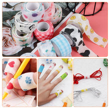 Load image into Gallery viewer, 1 Roll 4M Self-adhesive Tape Disposable Multicolor Elastic Bandage for Wrap Elbow Tattoo Handle Grip Protect Finger