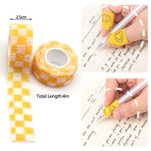 Load image into Gallery viewer, 1 Roll 4M Self-adhesive Tape Disposable Multicolor Elastic Bandage for Wrap Elbow Tattoo Handle Grip Protect Finger