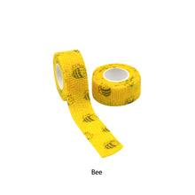 Load image into Gallery viewer, 1 Roll 4M Self-adhesive Tape Disposable Multicolor Elastic Bandage for Wrap Elbow Tattoo Handle Grip Protect Finger