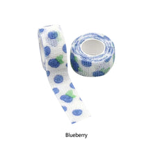 Load image into Gallery viewer, 1 Roll 4M Self-adhesive Tape Disposable Multicolor Elastic Bandage for Wrap Elbow Tattoo Handle Grip Protect Finger