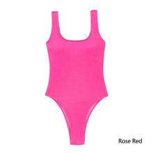 Load image into Gallery viewer, Women Summer One Piece Swimsuit Bikini Backless Sexy Swimwear Beach Swimming Female Thong Bather Bathing Suit