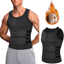 Load image into Gallery viewer, Adjustable Neoprene Trainingvest Posture Corrector Men Women Back Support Double Waistband Sports Body Shaping Suit