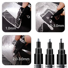 Load image into Gallery viewer, DIY Chrome Plate Reflective Specular Paint Pen High-gloss Silver Liquid Signature Electroplating Marker Pen