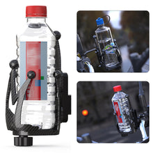 Load image into Gallery viewer, Portable Motorcycle Bottle Holder Riding Water Cup Holder Mount with Bracket Adjustable Bicycle Drink Holder Outdoor ABS