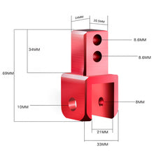 Load image into Gallery viewer, CNC Motorcycle Shock Absorber Heightening Adapter Hook For ATV Dirt Bike Damper Extending