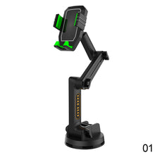 Load image into Gallery viewer, Universal Car Phone Mount Holder Suction Cup Adjustable Height Long Arm For Truck Dashboard Phone Bracket