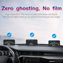 Load image into Gallery viewer, Car GPS HUD Head Up Display Speed Windshield Projector Auto Electronics Shift Reminder Water Temp KM/H MPH