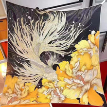 Load image into Gallery viewer, 90*90cm Women Square Scarf Summer Sunscreen Silk Scarf Vintage Fashion Thin Square Silk Scarf
