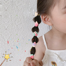 Load image into Gallery viewer, 10pcs/set Children Cartoon Hair Rope Creative Simple Hair Rope Colorful Sweet Hair Rope Fashion Hair Accessories