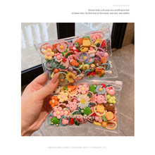 Load image into Gallery viewer, 10pcs/set Children Cartoon Hair Rope Creative Simple Hair Rope Colorful Sweet Hair Rope Fashion Hair Accessories
