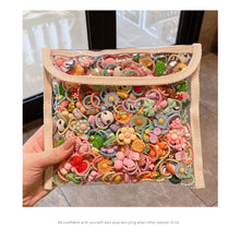 Load image into Gallery viewer, 10pcs/set Children Cartoon Hair Rope Creative Simple Hair Rope Colorful Sweet Hair Rope Fashion Hair Accessories
