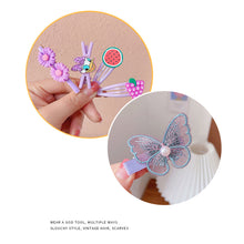 Load image into Gallery viewer, 14pcs/set Children Hairpin Cute Flower Girl Hair Accessories Colorful Sweet Hair Clips Fashion Hair Accessories