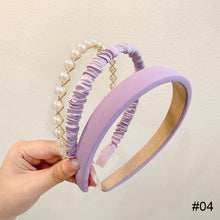 Load image into Gallery viewer, 3pcs/set Women Hair Hoop hair compression headband All-match Temperament Simple Headband Hair Accessories