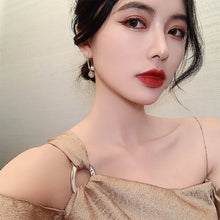 Load image into Gallery viewer, Temperament High-end Pearl Stud Earrings Zircon Earrings Fashion Simple Accessories Jewelry for Women