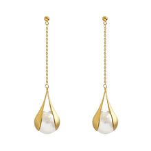 Load image into Gallery viewer, Temperament High-end Pearl Stud Earrings Zircon Earrings Fashion Simple Accessories Jewelry for Women