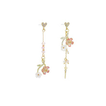 Load image into Gallery viewer, Asymmetrical Sweet Earrings Creative Retro Simple Alloy Eardrop Fashion Accessories Jewelry for Women