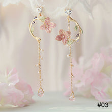 Load image into Gallery viewer, Asymmetrical Sweet Earrings Creative Retro Simple Alloy Eardrop Fashion Accessories Jewelry for Women