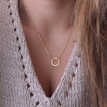 Load image into Gallery viewer, Chain Pearl Double Layer Necklace Creative Retro Simple Alloy Clavicle Chain Fashion Accessories Jewelry