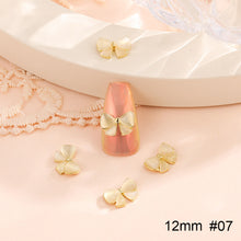 Load image into Gallery viewer, 10pcs All-match Bowknot Manicure Accessories Shiny Light Luxury Zircon Nail Accessories Nail Art Decoration