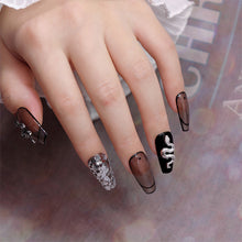 Load image into Gallery viewer, 10pcs Small Alloy Snake Nail Art Jewelry Retro Exquisite Three-dimensional Metal Snake Nail Ornaments Nail Art Decoration