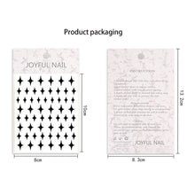 Load image into Gallery viewer, Nail Art Spray Stickers Hollow Love Butterfly Bear Star Template Nail Stickers Nail Art Decoration Nail Accessories