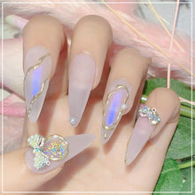 Load image into Gallery viewer, Bow Nail Art Jewelry Pearl Diamond Jewelry Rhinestone Shiny Nail Ornament Nail Art Decoration Manicure Accessories