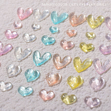Load image into Gallery viewer, 30pcs 3D Love Rhinestone Nail Art Accessories Shiny Crystal Nail Art Decoration Manicure Accessories