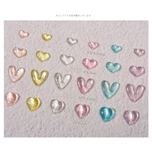 Load image into Gallery viewer, 30pcs 3D Love Rhinestone Nail Art Accessories Shiny Crystal Nail Art Decoration Manicure Accessories