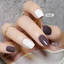 Load image into Gallery viewer, 10ml Solid Color Nail Polish Glue Cream Painted Glue Multicolor Popular Color Manicure Tools Nail Accessories