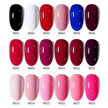 Load image into Gallery viewer, 10ml Solid Color Nail Polish Glue Cream Painted Glue Multicolor Popular Color Manicure Tools Nail Accessories